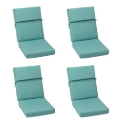 Aoodor Indoor Outdoor High Back Chair Cushions Replacement Set Of 4 -Garden Promotional Store GUEST d274841a 31b4 4cee b1d0 1f407217e815