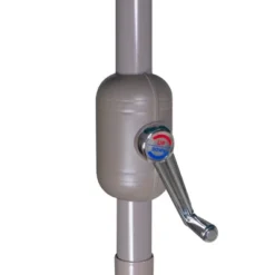 Northlight 9ft Outdoor Patio Market Umbrella With Hand Crank And Tilt, Red -Garden Promotional Store GUEST d361d1d9 e67f 4b2b a7c6 2b46bb8ff705 2