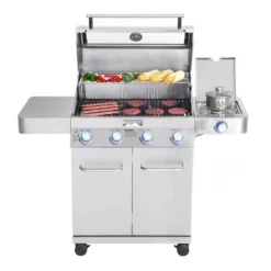 4-Burner Propane Stainless Steel Gas Grill With ClearView Lid Model 41847NG - Monument Grills 17 4-Burner Propane Stainless Steel Gas Grill With ClearView Lid Model 41847NG - Monument Grills -Garden Promotional Store GUEST d3b16e2b ee53 4aa3 bd04 460e4e4cd3b4