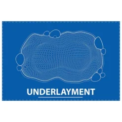 UnderGuard 25 By 30 Foot Polypropylene Nonwoven Geotextile Underlayment Protective Liner Sheet For Koi Ponds, Water Features, And Landscaping -Garden Promotional Store GUEST d572ee63 3d8a 4dfe bcd1 00aabef3eb2a