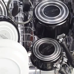 Farberware Reliance Pro 12" Nonstick Ceramic Covered Skillet With Helper Handle Black/Gray -Garden Promotional Store GUEST d6e035cf 3daf 4af7 9cd9 9f9186751232