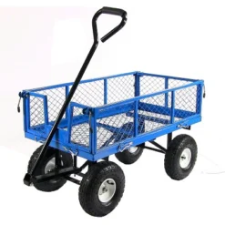 Sunnydaze Decor Sunnydaze Outdoor Lawn And Garden Heavy-Duty Durable Steel Mesh Utility Wagon Cart With Removable Sides 28 Sunnydaze Decor Sunnydaze Outdoor Lawn And Garden Heavy-Duty Durable Steel Mesh Utility Wagon Cart With Removable Sides -Garden Promotional Store GUEST d7f9dba3 248e 4bf7 8980 5d7321c11215