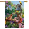 Garden Melodies Spring House Flag Floral Bell 28" X 40" Briarwood Lane 2 Garden Melodies Spring House Flag Floral Bell 28" X 40" Briarwood Lane -Garden Promotional Store GUEST d8d20a3f 645f 4527 8f47 b6deb37570a8
