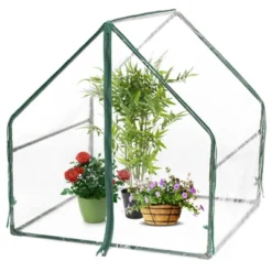 Gardenised Green Outdoor Waterproof Portable Plant Greenhouse With 2 Clear Zippered Windows 22 Gardenised Green Outdoor Waterproof Portable Plant Greenhouse With 2 Clear Zippered Windows -Garden Promotional Store GUEST d943d4fd b564 41c1 83d0 1e8fe89bf7e1
