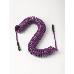 Gardener's Supply Company Ultra Lightweight Coil Garden Hose | Expandable & Retractable BPA Free For Outdoor Garden Watering Drinking Water Safe | 50'