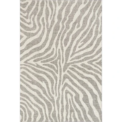 NuLOOM Corina Zebra Indoor/Outdoor Patio Area Rug 12 NuLOOM Corina Zebra Indoor/Outdoor Patio Area Rug - Image 10