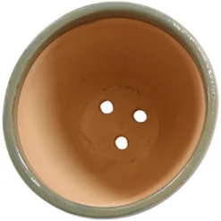 Sunnydaze Decor Sunnydaze Resort Outdoor/Indoor High-Fired Glazed UV And Frost-Resistant Ceramic Flower Pot Planter With Drainage Holes - 13" Diameter -Garden Promotional Store GUEST daf9e02f 5636 4559 9714 fabddc3de2d0