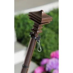 Evergreen Pagoda Interchangeable Finial, Bronze- 3.25x2.25x2.25 In Durable Hardware For Flags -Garden Promotional Store GUEST dc3d4ef4 3e22 4c9e 911b 71b638d24807