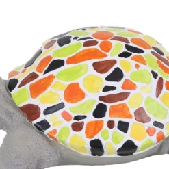 Sunnydaze Decor Sunnydaze 10.5" Mildred The Magnanimous Mosaic Polystone Turtle Statue With Hand-Painted Shell -Garden Promotional Store GUEST dce48f66 4119 4e23 aae3 26cc6ca4be17