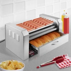 Olde Midway Electric Hot Dog Roller Grill Machine With Bun Warmer, Commercial Grade -Garden Promotional Store GUEST dfbaacdf 81a3 4bdd be3f 3c2462e43d1d