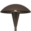 John Timberland Grant 18" High Bronze LED Mushroom Path Lights Set Of 2 -Garden Promotional Store GUEST e06cd152 8a32 413d 90bd cd10448dd598
