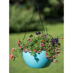 Gardener's Supply Company Viva Self-Watering Hanging Basket With Easy-Fill Water Port | 14 Inch Diameter Includes Hanging Chain & Hook - Red 9 Gardener's Supply Company Viva Self-Watering Hanging Basket With Easy-Fill Water Port | 14 Inch Diameter Includes Hanging Chain & Hook - Red -Garden Promotional Store GUEST e12fa926 5fb7 49f2 8a95 09734dfa0e95