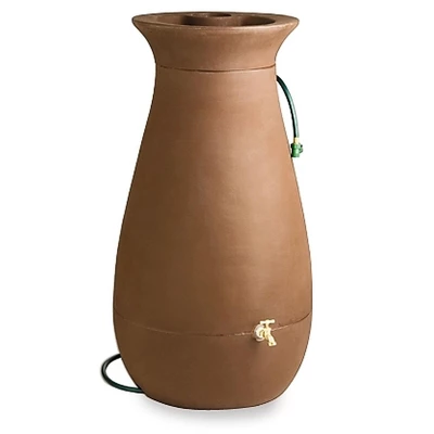 Rainwater Urn, 65 Gallon, 6' Hose Included, Brass Water Spigot, Removable Top 3 Rainwater Urn, 65 Gallon, 6' Hose Included, Brass Water Spigot, Removable Top