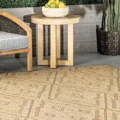 NuLOOM Latia Double Diamond Indoor/Outdoor Patio Area Rug -Garden Promotional Store GUEST e2ffccb4 3f09 4ac9 ba3e bdeb23add777