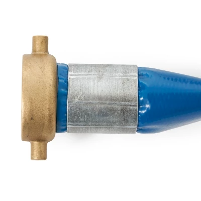 Apache 98138015 1.5" Diameter 50' Length 75 PSI Polyester-Reinforced PVC Lay Flat Pool Sump Pump Hose With Aluminum Pin Lug Connections, Blue (2 Pack) 6 Apache 98138015 1.5" Diameter 50' Length 75 PSI Polyester-Reinforced PVC Lay Flat Pool Sump Pump Hose With Aluminum Pin Lug Connections, Blue (2 Pack) - Image 4