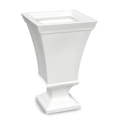 Mayne 16"x16" Vienna Square Urn Planter Pot 8 Mayne 16"x16" Vienna Square Urn Planter Pot - Image 6