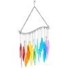 Okuna Outpost Rainbow Wind Chimes For Outdoor Or Indoor Decor (11.22 X 18.9 Inches) -Garden Promotional Store GUEST e7493434 6ded 475f 8673 b0858dbfba32