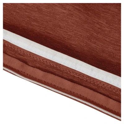 15" X 15" X 2" Montlake Fadesafe Round Patio Dining Seat Cushion Set - Heather Henna Red - Classic Accessories 10 15" X 15" X 2" Montlake Fadesafe Round Patio Dining Seat Cushion Set - Heather Henna Red - Classic Accessories - Image 8