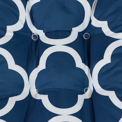 Sunnydaze Decor Sunnydaze Indoor/Outdoor Replacement Square Tufted Patio Chair Seat And Back Cushions - 20" - 2pk 10 Sunnydaze Decor Sunnydaze Indoor/Outdoor Replacement Square Tufted Patio Chair Seat And Back Cushions - 20" - 2pk - Image 8