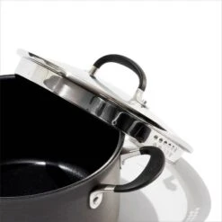 OXO 6qt Non-Stick Stock Pot Black -Garden Promotional Store GUEST e8a30e22 9d8b 482b 860e 7f45d5e26088