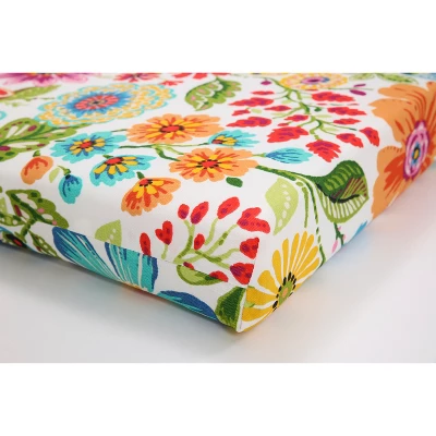 Gregoire Prima Outdoor Squared Corners Chair Pad Set Blue - Pillow Perfect 3 Gregoire Prima Outdoor Squared Corners Chair Pad Set Blue - Pillow Perfect