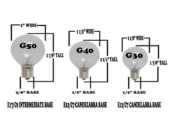 Novelty Lights Globe Outdoor String Lights With 25 In-Line Sockets Black Wire 25 Feet -Garden Promotional Store GUEST ea1c1ca5 4f4f 4679 80b6 7049f246a74d