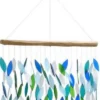 Home & Garden Premiere Ocean Waterfall Chime - One Windchime 35.0 Inches - Driftwood Yard Decor Music - Geblueg620 - Glass - Blue -Garden Promotional Store GUEST eb12e1da 7720 43a3 a38f c25b353515a3