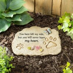 Evergreen 11.5" X 7.5" Memorial Garden Stone, Pet Devotion 9 Evergreen 11.5" X 7.5" Memorial Garden Stone, Pet Devotion -Garden Promotional Store GUEST ec2754dc b38d 4d87 9911 32cdc954d945