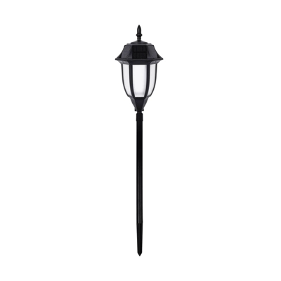 Garden Pathway Light With Integrated LED Bulb Black - Techko Maid 3 Garden Pathway Light With Integrated LED Bulb Black - Techko Maid