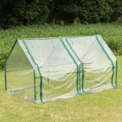 Gardenised Green Outdoor Waterproof Portable Plant Greenhouse With 2 Clear Zippered Windows 21 Gardenised Green Outdoor Waterproof Portable Plant Greenhouse With 2 Clear Zippered Windows -Garden Promotional Store GUEST edd11143 dfed 48bb b53b 5e449938732d