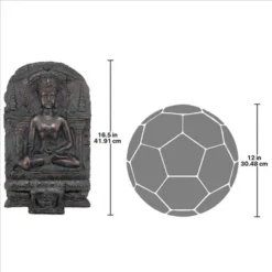 Design Toscano Earth Witness Buddha Wall Sculpture -Garden Promotional Store GUEST f062521d 7d58 4277 a669 e2cd8bc588d1
