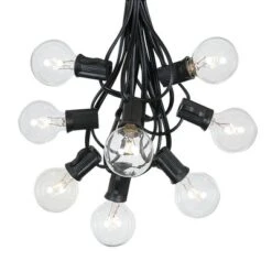 Novelty Lights 100 Feet G40 Globe Outdoor Patio String Lights, Black Wire 22 Novelty Lights 100 Feet G40 Globe Outdoor Patio String Lights, Black Wire -Garden Promotional Store GUEST f088dc26 4781 40e5 98fa 63d701545288