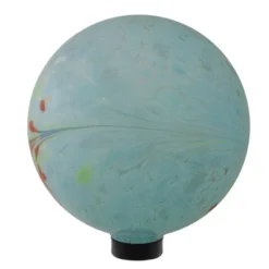 Northlight 10" Blue Hand Painted Feather Design Outdoor Garden Gazing Ball 7 Northlight 10" Blue Hand Painted Feather Design Outdoor Garden Gazing Ball -Garden Promotional Store GUEST f1046a1c 789d 4a49 a0e9 0f016f81045b