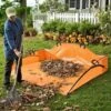 Plow & Hearth - EZ Outdoor Leaf Hauler With Handles For Outdoor Leaf Clean Up, 4'L X 6'W 2 Plow & Hearth - EZ Outdoor Leaf Hauler With Handles For Outdoor Leaf Clean Up, 4'L X 6'W -Garden Promotional Store GUEST f190ab58 a4e4 44d2 a884 b2b734b511f8