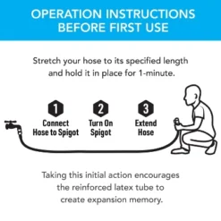 HydroTech 100ft Expandable Burst Proof Hose - Yellow -Garden Promotional Store GUEST f4678cd5 493d 4e1b a23d 74eada8ad814