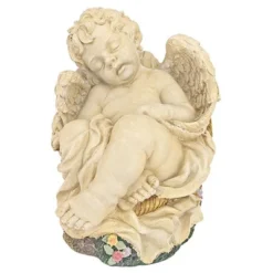 Design Toscano Afternoon Nap Angel Sculpture - Medium - Multicolored