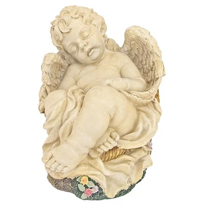 Design Toscano Afternoon Nap Angel Sculpture - Medium - Multicolored 3 Design Toscano Afternoon Nap Angel Sculpture - Medium - Multicolored