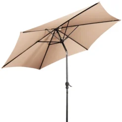 Tangkula Patio 9' Outdoor Steel Market Backyard Garden Patio Table Umbrella 17 Tangkula Patio 9' Outdoor Steel Market Backyard Garden Patio Table Umbrella -Garden Promotional Store GUEST f7dd9bc2 59a6 493d be4c 10aac3a3b411