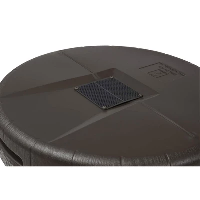 Good Ideas Aspen ECO 50 Gallon Capacity Rain Barrel Water Storage Collector Saver With Brass Spigot And Removable Lid, Oak Brown 3 Good Ideas Aspen ECO 50 Gallon Capacity Rain Barrel Water Storage Collector Saver With Brass Spigot And Removable Lid, Oak Brown