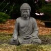 LuxenHome 19.75" Gray MgO Meditating Buddha Garden Statue 2 LuxenHome 19.75" Gray MgO Meditating Buddha Garden Statue -Garden Promotional Store GUEST f9963682 e01c 4393 abb2 f6c572f27760