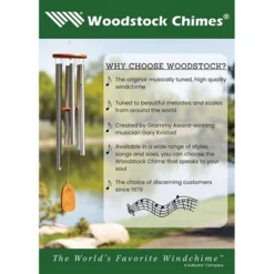 Woodstock Wind Chimes Signature Collection, Bells Of Paradise, 44'' Wind Chimes For Outdoor Patio Decor -Garden Promotional Store GUEST f9c9cfea 7f9b 42d9 a456 0b8a79decef1 1