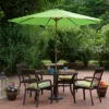 Northlight 9ft Outdoor Patio Market Umbrella With Hand Crank And Tilt, Lime Green -Garden Promotional Store GUEST fa0c4c7c 2d13 4d25 b526 5a99bfd52654