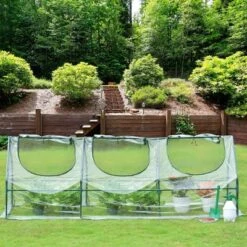 Aoodor 9 Ft. X 3 Ft. X 3 Ft. Mini Outdoor Greenhouse Three Zipped Doors -Garden Promotional Store GUEST fa62e3d5 7c3a 46cc 96fb d3fe9692d4a3