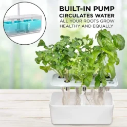 Ivation 7-Pod Indoor Herb Garden, Hydroponic Growing System Kit -Garden Promotional Store GUEST fa7a7c31 2bc9 4901 b235 f2461c04f56d