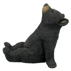 Design Toscano Catching Rays Bear Cub Statue - Black -Garden Promotional Store GUEST fed39cec 2688 4445 b289 b1088fed1fa2